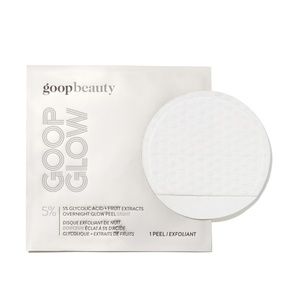 goop beauty GOOPGLOW 5% Glycolic Acid Overnight Glow Peel Light 1 Peel